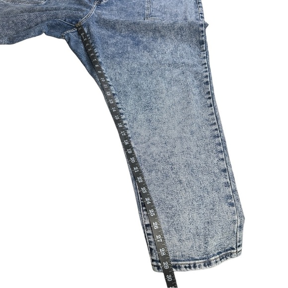 Lane Bryant Flex magic waistband signature fit mid rise boyfriend Acid Wash - Picture 2 of 8